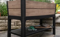 Clearance Signature 29 Gallon Elevated Garden Bed - Ashwood Brown Garden Beds