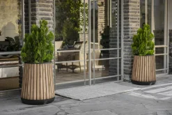 Best Signature Conical Planter - Pine Brown Planters