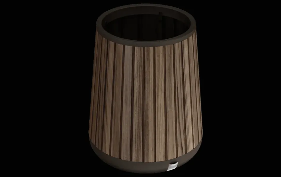 Best Signature Conical Planter - Rosewood Brown Planters