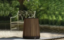 Best Signature Conical Planter - Rosewood Brown Planters