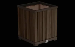 Sale Signature Square Tall Planter - Rosewood Brown Planters