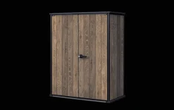 Outlet Signature Vertical Storage Shed - Walnut Brown Small Sheds|Storage Cabinets & Shelving Units