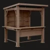 Outlet Signature 7.5x6.5 Bar Gazebo - Pine Brown Gazebos
