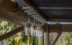 Outlet Signature 7.5x6.5 Bar Gazebo - Pine Brown Gazebos