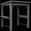 Hot Signature 8x6.5 Grill Gazebo - Ashwood Brown Gazebos