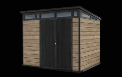 Clearance Signature 9x7 Storage Shed - Ashwood Brown Medium Sheds