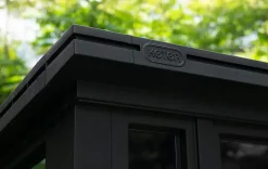 Outlet Signature 9x7 Storage Shed - Walnut Brown Medium Sheds