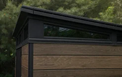 Outlet Signature 9x7 Storage Shed - Walnut Brown Medium Sheds