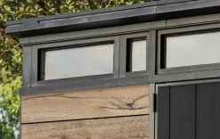 Clearance Signature 11x7 Storage Shed - Pine Brown Large Sheds
