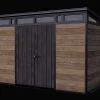 Best Signature 11x7 Storage Shed - Walnut Brown Large Sheds