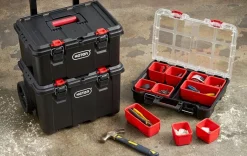 Stack & Roll Tool Storage System - Black Tool Storage