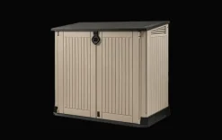 Sale Store-It-Out Midi Storage Shed - Brown Trash Can Storage Sheds|Horizontal Sheds