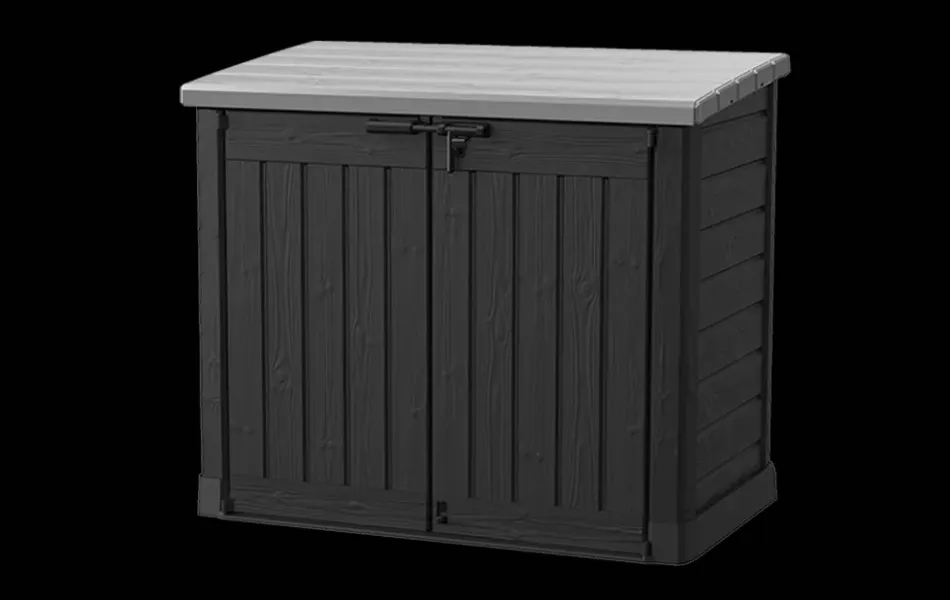 Outlet Store-It-Out Prime XL Storage Shed - Grey Trash Can Storage Sheds|Horizontal Sheds