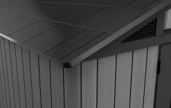 Discount Stronghold 10x15 Storage Shed - Graphite Large Sheds
