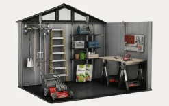Sale Stronghold 10x8 Storage Shed - Graphite Large Sheds