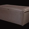 Clearance Sumatra 135 Gallon Deck Box - Brown Large Deck Boxes