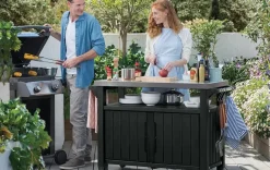 Hot Unity XL Outdoor Kitchen Cart with Storage - Graphite Outdoor Kitchen Units