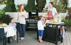 Hot Unity XL Outdoor Kitchen Cart with Storage - Graphite Outdoor Kitchen Units