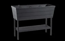 Outlet Urban Bloomer 12.7 Gallon Elevated Garden Bed - Graphite Garden Beds