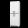 Discount Utility Garage Storage Cabinet - Smoky White Storage Cabinets & Shelving Units