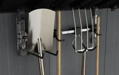 Sale Wall Mount Tool Organizer - Black Shed Shelving & Accessories