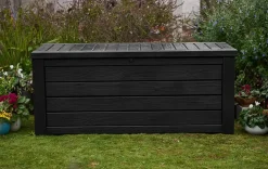 Hot Westwood 150 Gallon Deck Box - Graphite Large Deck Boxes
